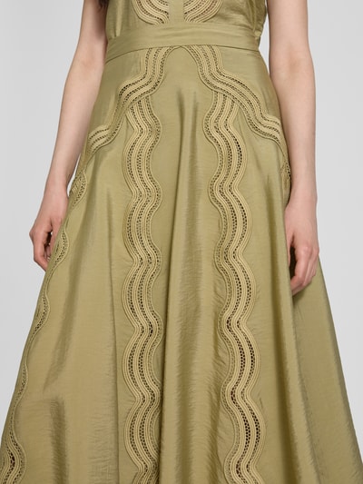 Copenhagen Muse Midirock in A-Linie Modell 'COLE' Khaki 3