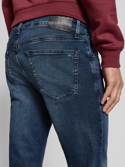 Tommy Jeans Slim fit jeans van katoenmix Donkerblauw - 3