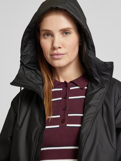 RAINS Jacke mit Kapuze Modell 'Lohja' Black 3