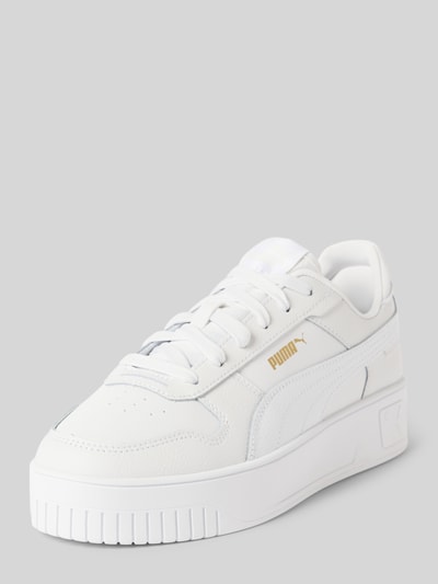 Puma Sneaker aus Leder-Mix Modell 'Carina Street' Weiss 1