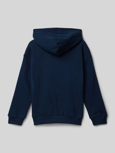 Tommy Hilfiger Kids Hoodie met logostitching Marineblauw - 3