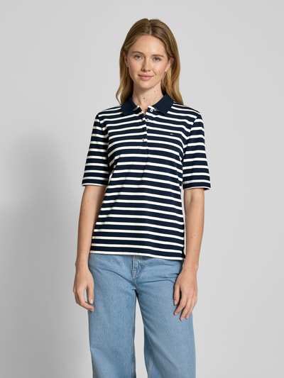 Tommy Hilfiger Koszulka polo o kroju regular fit z wyhaftowanym logo model ‘1985’ Granatowy 4