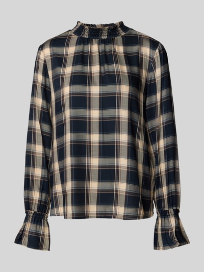 Zero Blusenshirt mit Stehkragen Marine 2