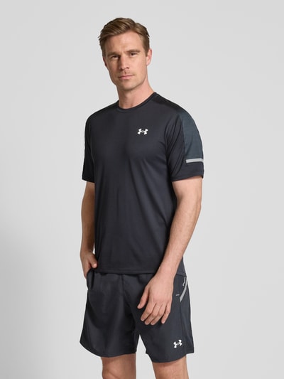 Under Armour T-shirt met labelprint Zwart - 4