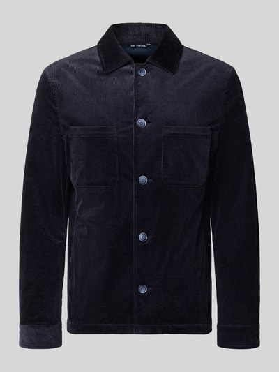 MCNEAL Overshirt Modell 'Murphy' mit Brusttaschen Marine 1