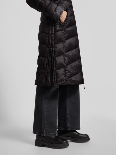 Gil Bret Płaszcz pikowany zapinany na zamek błyskawiczny dwustronny Czarny 3