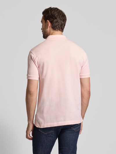 Lacoste Regular Fit Poloshirt aus reiner Baumwolle Rosa 5