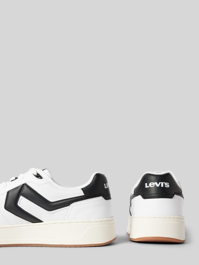 Levi’s® Acc. Sneakers met labeldetail, model 'GLIDE' Wit - 2