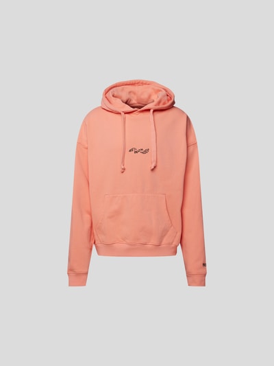 Preach Hoodie mit Backprint Koralle 2