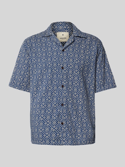 Jack & Jones Premium Regular fit vrijetijdsoverhemd met 1/2-mouwen, model 'BLUVINCENT' Rookblauw - 2