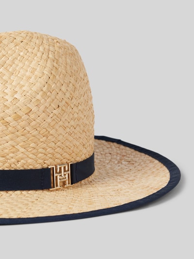 Tommy Hilfiger Fedora z opaską model ‘BEACH SUMMER’ Beżowy 2