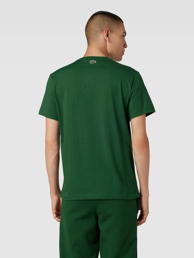 Lacoste T-Shirt mit Label-Print Gruen 5