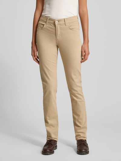 Angels Regular fit jeans in 5-pocketmodel, model 'CICI 34' Beige - 4