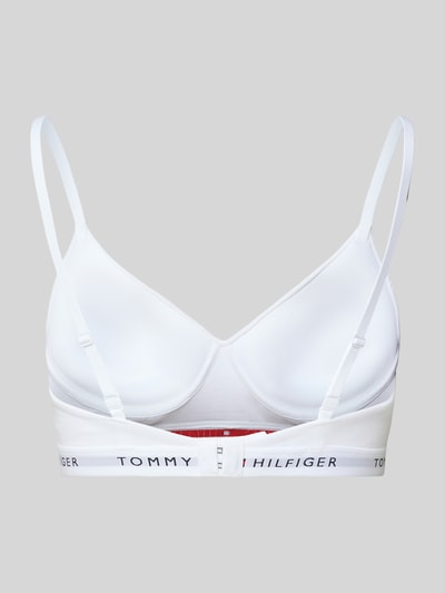 Tommy Hilfiger Bralette aus Baumwoll-Modal-Mix Weiss 3