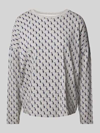 Mey Shirt met lange mouwen met oversized schouders Lichtgrijs - 2