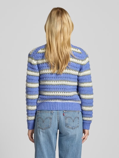 Marc O'Polo Denim Regular Fit Cardigan aus Schurwoll-Mix Bleu 5