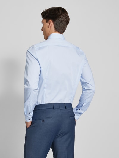 OLYMP Level Five Slim Fit Businesshemd mit extra langem Arm Modell 'NEW YORK' Hellblau 5