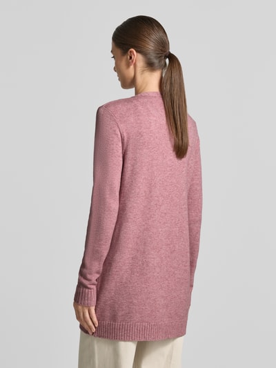VILA Strickjacke aus Viskose-Mix Rose 5
