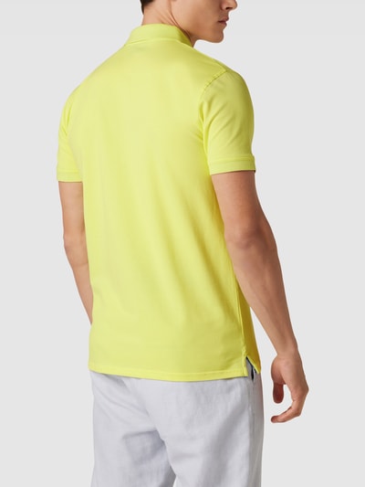 Gant Poloshirt met contraststrepen, model 'CONTRAST COLLAR' Geel - 5