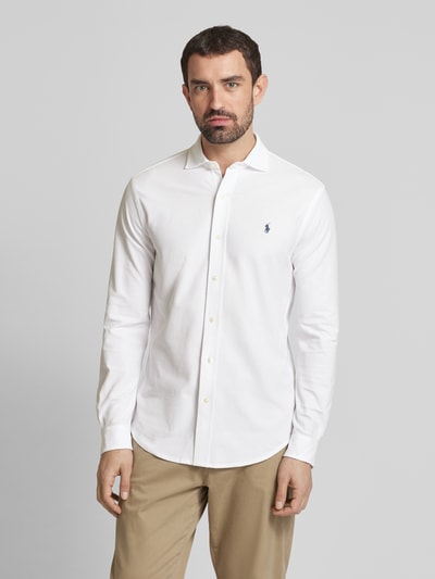 Polo Ralph Lauren Regular Fit Freizeithemd mit Kentkragen Weiss 4