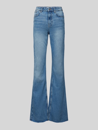 Mango Bootcut Jeans im 5-Pocket-Design Modell 'FIONA' Jeansblau 2