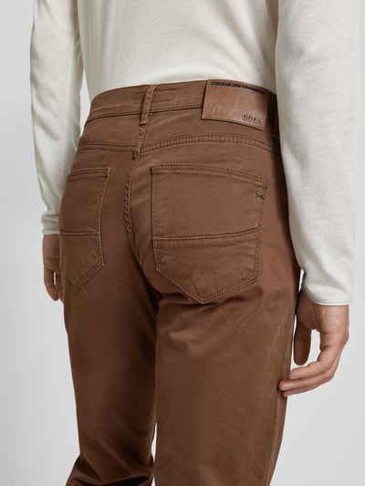 Brax Hose mit Gesäßtaschen Modell 'CADIZ' Mittelbraun 3