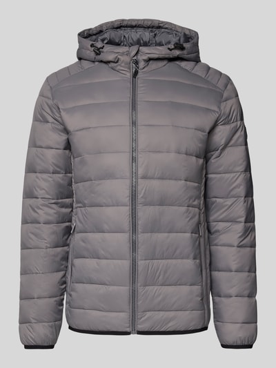 Jack & Jones Steppjacke mit Reißverschlusstaschen Modell 'BRADLEY' Anthrazit 2