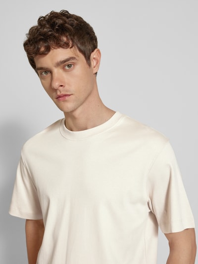 Jack & Jones T-shirt met ronde hals, model 'JJEURBA' Beige - 3