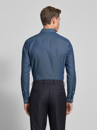 Jake*s Slim Fit Business-Hemd mit Kentkragen Bleu 5
