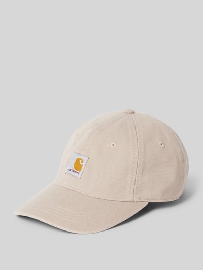 Carhartt Work In Progress Basecap aus reiner Baumwolle Modell 'Icon' Beige 1