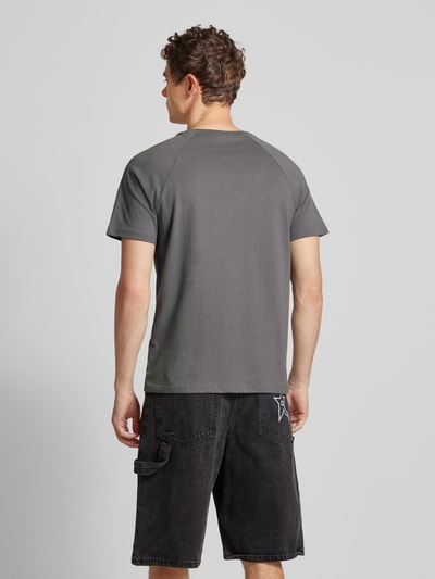 REVIEW Essentials T-shirt met raglanmouwen Donkergrijs - 5