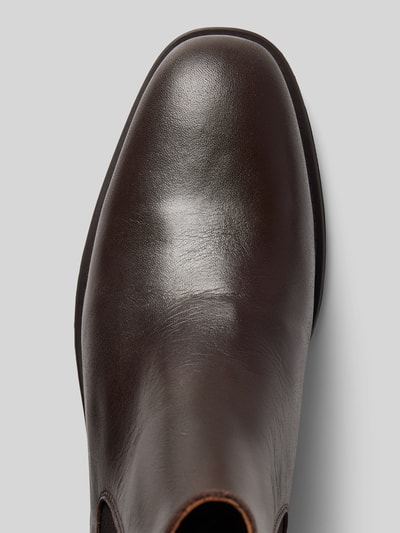 SELECTED HOMME Chelsea boots met elastische inzetten, model 'JOSEPH' Middenbruin - 3