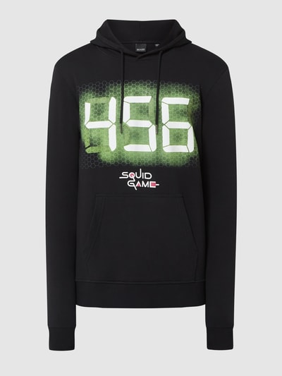 Only & Sons Hoodie van katoen, model 'Squid Game' Zwart - 2