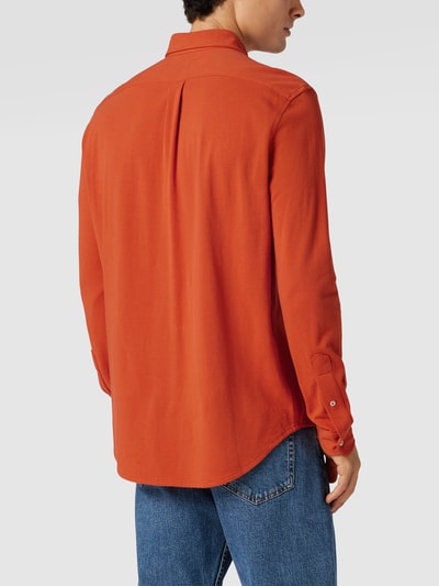 Polo Ralph Lauren Vrijetijdsoverhemd met logostitching Oranje - 5