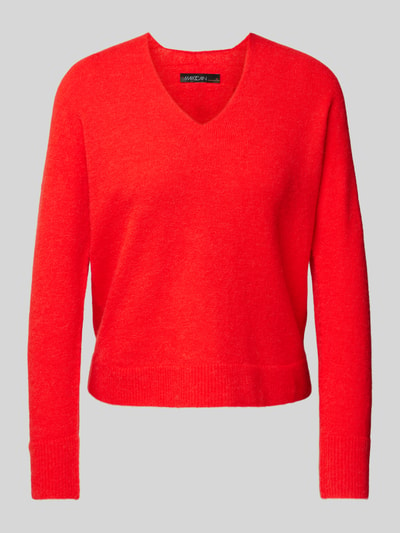 Marc Cain Gebreide pullover met V-hals Rood - 2