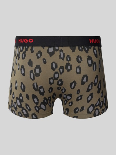 HUGO Boxershort met band met label in een set van 3 stuks Groen - 3