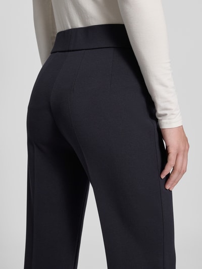 SEDUCTIVE Stoffhose aus Viskose-Mix mit Bügelfalte Modell 'NANOU' Dunkelblau 3