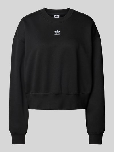 adidas Originals Sweatshirt met labelstitching Zwart - 2