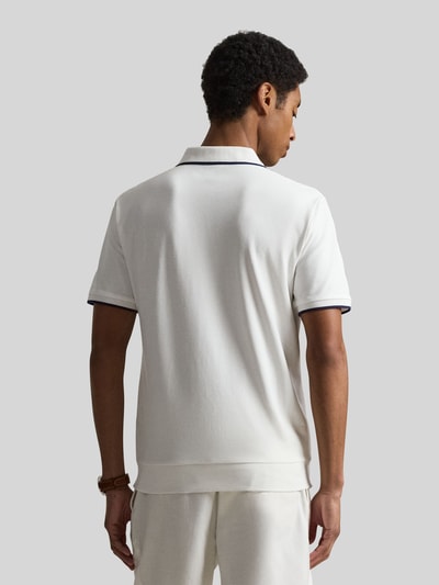 Polo Ralph Lauren Regular Fit Poloshirt aus Baumwoll-Mix mit Reißverschluss Weiss 5