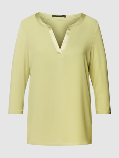 comma Blouse met druppelvormige hals Appeltjesgroen - 2