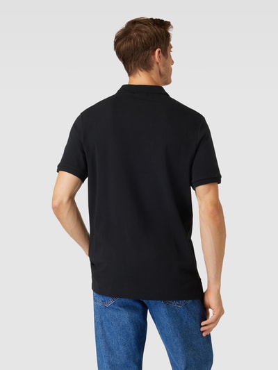 Polo Ralph Lauren Classic fit poloshirt met labelstitching Zwart - 5