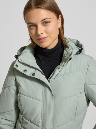 G.I.G.A. DX Gewatteerd regular fit jack met capuchon Mintgroen - 3