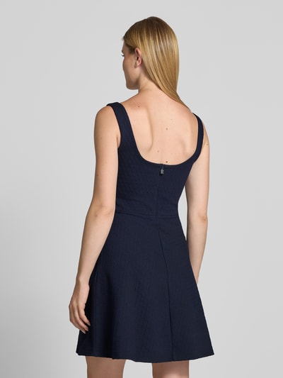HUGO Tailliertes Freizeitkleid mit Viskose-Anteil Modell 'NALEIDA' Marine 5