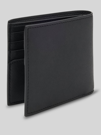 BOSS Portemonnaie aus echtem Leder Modell 'ZAIR_4CC_COIN N.' Black 2
