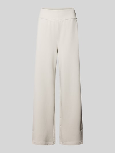 Produktfoto, Hose mit elastischem Bund Modell 'ANNY' von FIRE + ICE in Offwhite, Wide Leg, Baumwoll-Mix mit Stretch-Anteil, glatte Textur