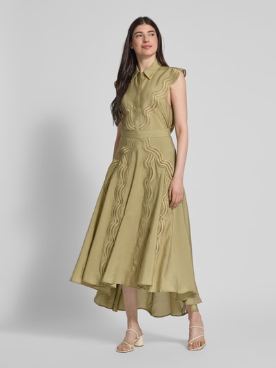 Copenhagen Muse Midirock in A-Linie Modell 'COLE' Khaki 1