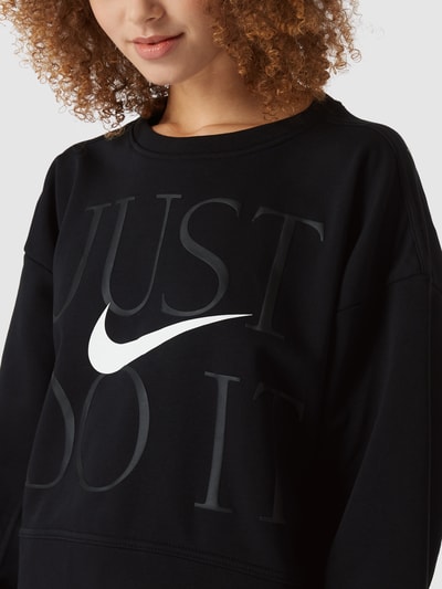 NIKE TRAINING Sweatshirt mit Label-Print Black 3