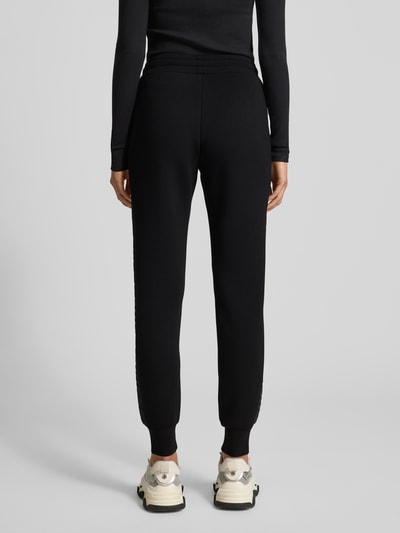 Guess Activewear Slim fit sweatpants met elastische band, model 'ALLIE SCUBA' Zwart - 5