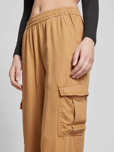 Only Regular Fit Cargohose mit französischen Eingrifftaschen Camel 3