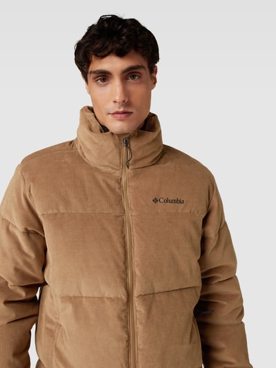 COLUMBIA Steppjacke mit Stehkragen Modell 'Puffect™' Mittelbraun 3